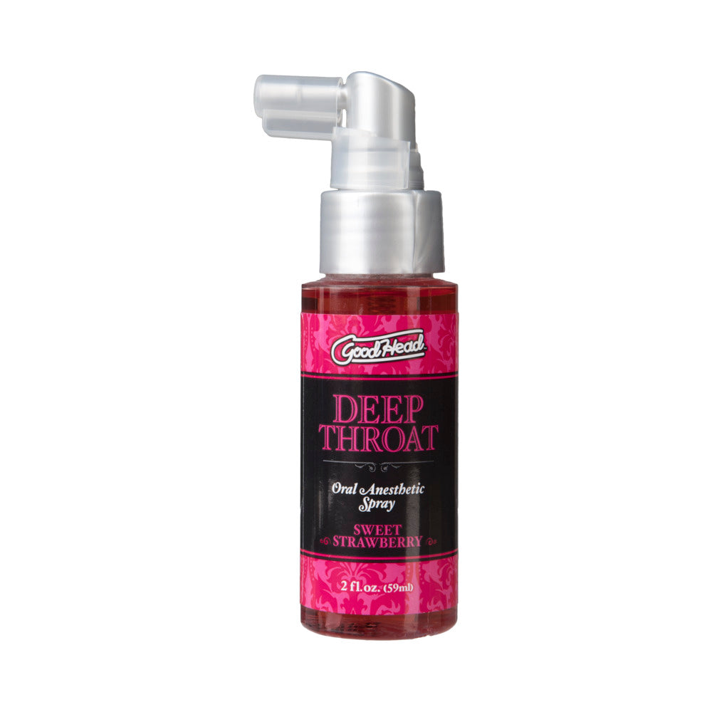 GoodHead Deep Throat Spray-Sweet Strawberry 2oz