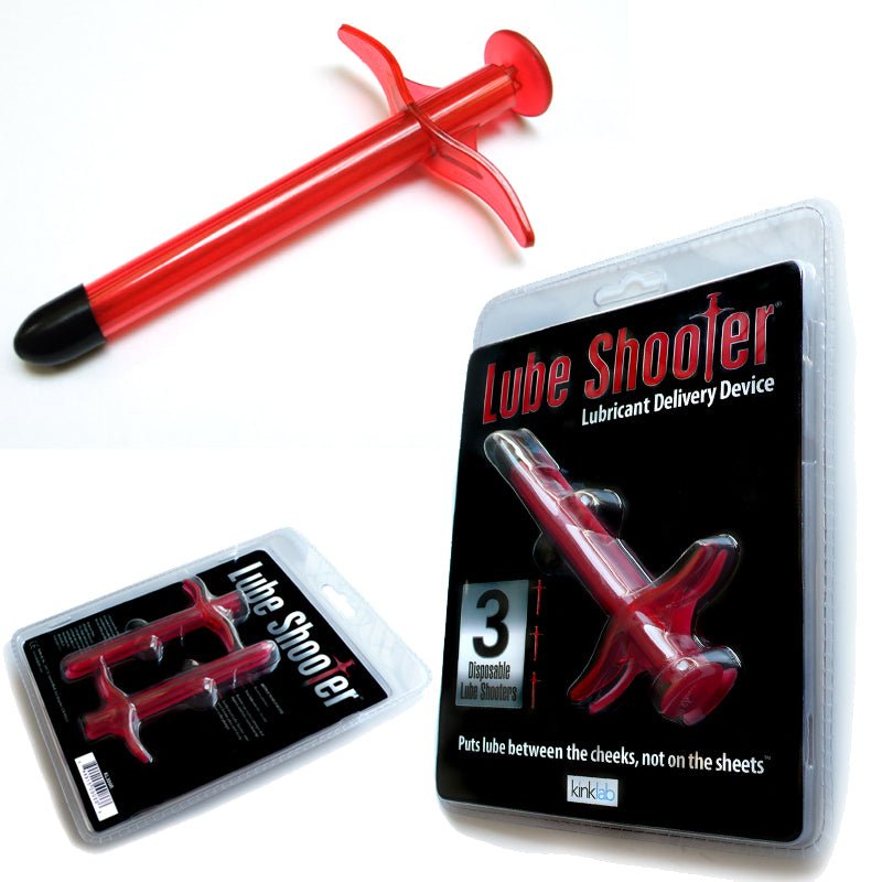 KinkLab Lube Shooter - Red