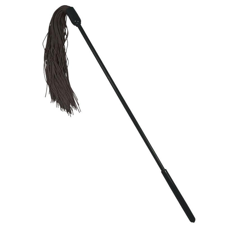 Sex & Mischief Rubber Tickler - Black