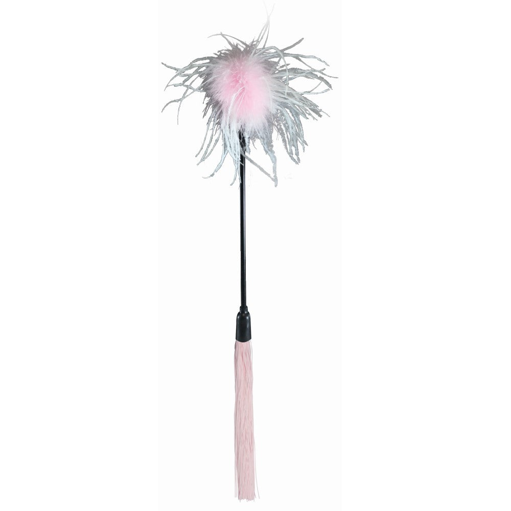 S&M Whip & Tickle-Pink/White