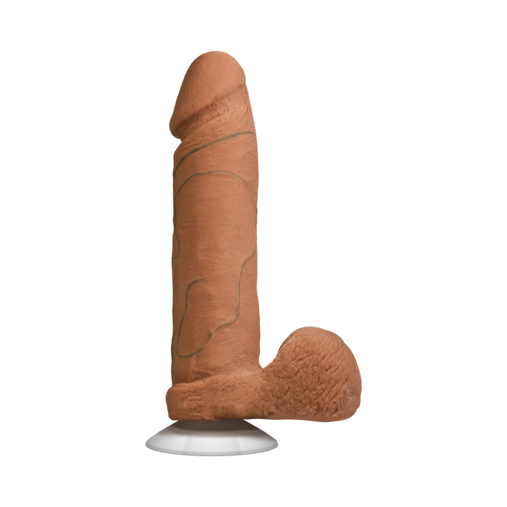 Realistic 8" ULTRASKYN Cock w/Balls - Tan