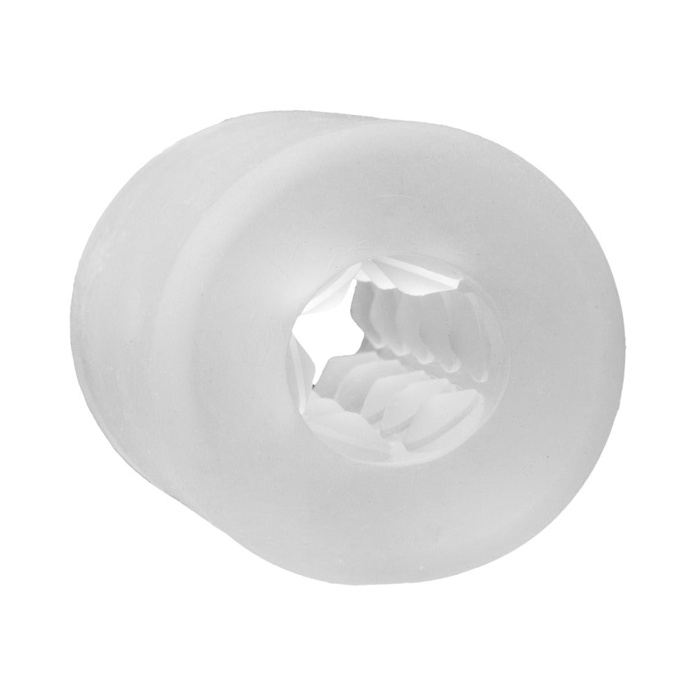 GoodHead Helping Head Ultimate BJ Helper 2" Masturbator - Clear