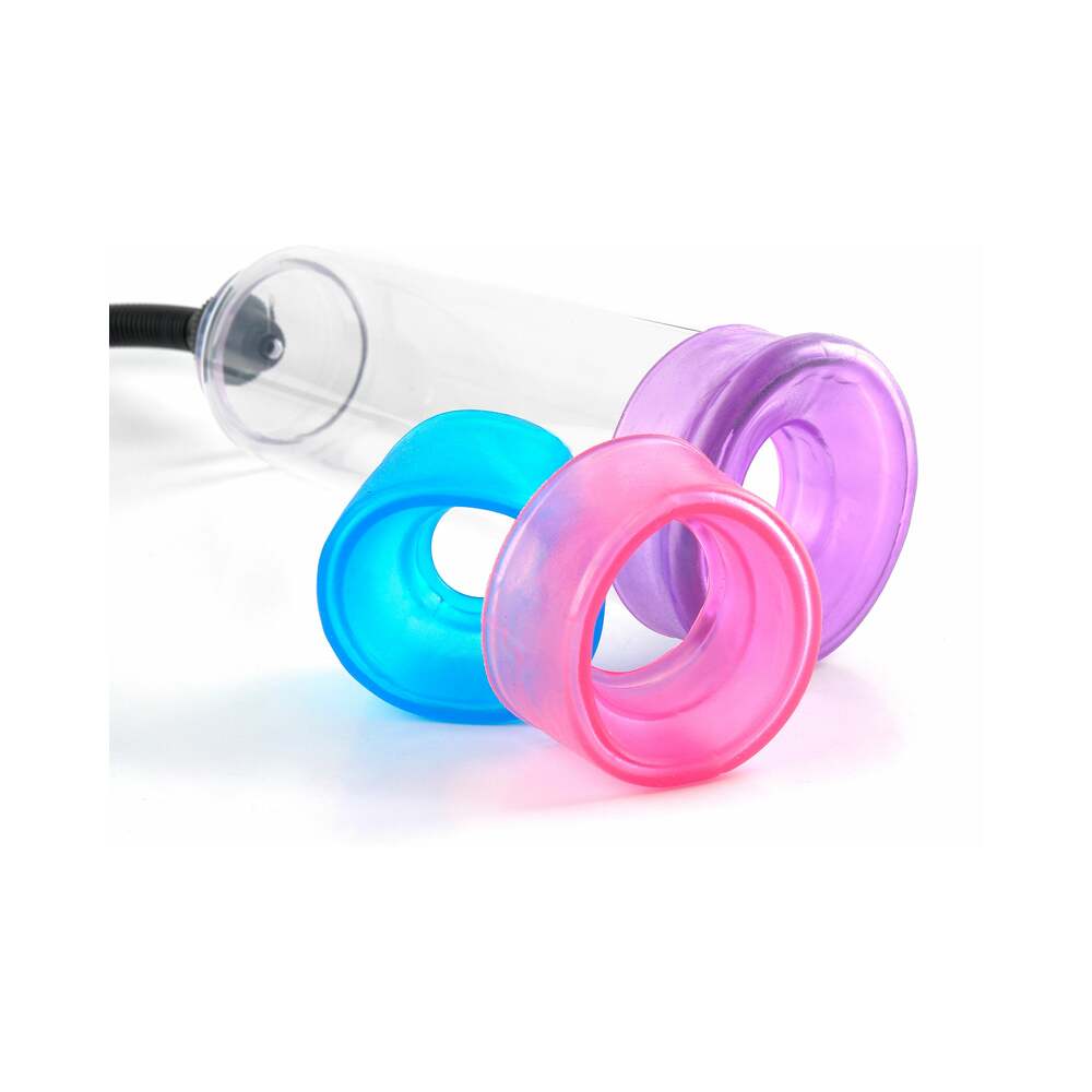 Pump Worx Cock Trainer Pump System w/3 TPR Sleeves