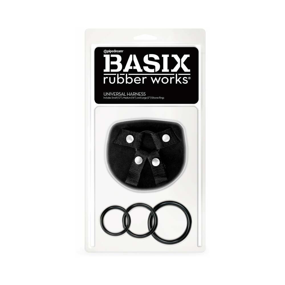 Basix Rubber Works Universal Harness - Black