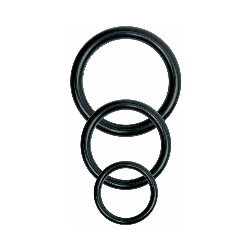 Basix Rubber Works Universal Harness Plus Size - Black