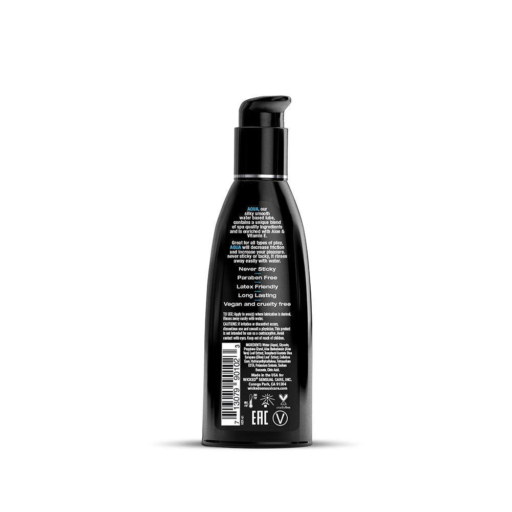 Wicked Sensual Care Aqua Lubricant 2oz