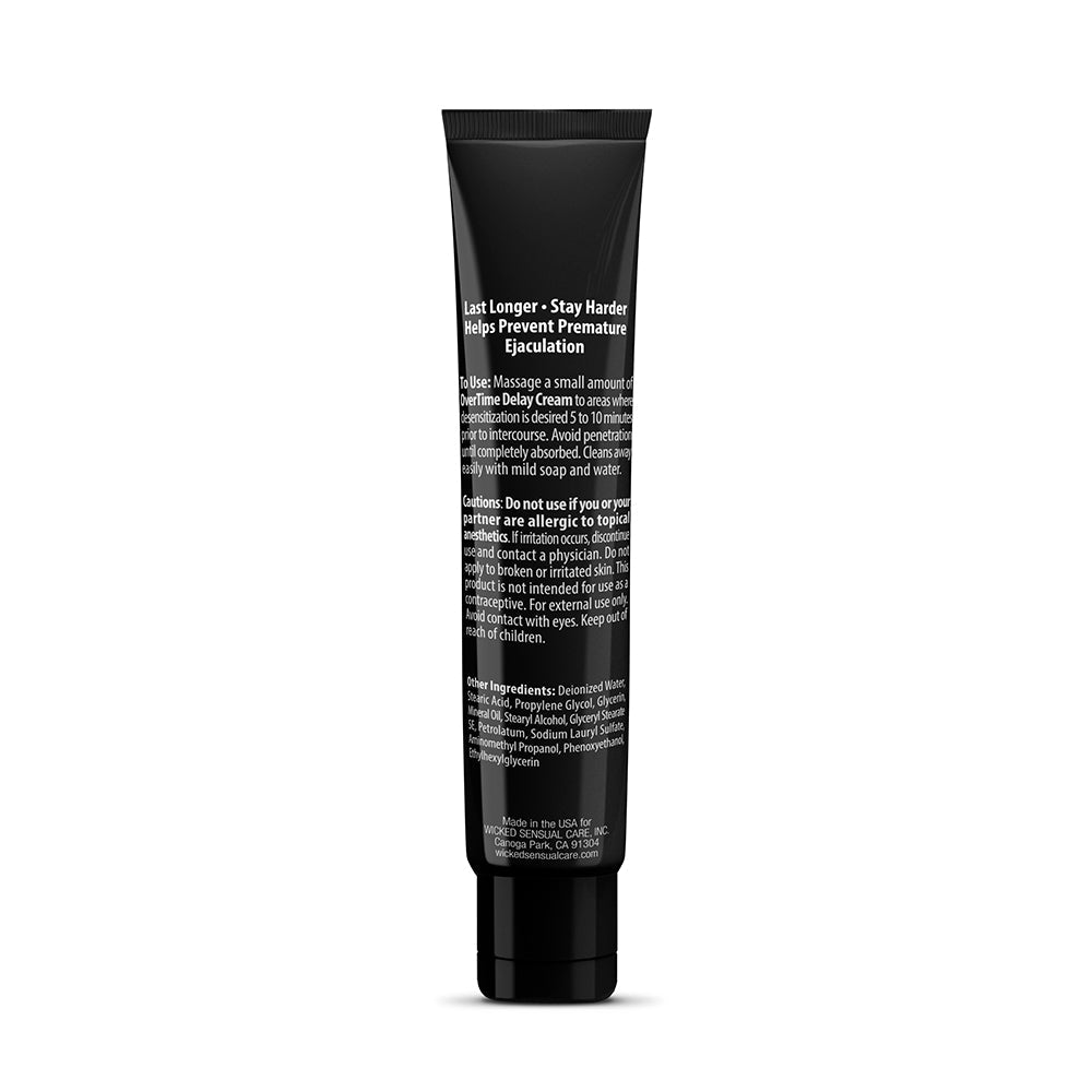 Wicked Sensual Care Overtime Delay Cream 1oz