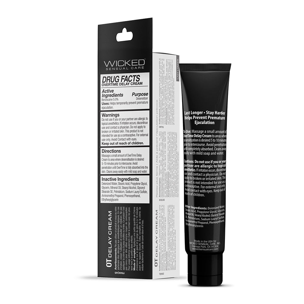Wicked Sensual Care Overtime Delay Cream 1oz