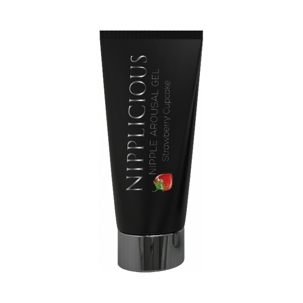 Nipplicious Arousal Gel-Strawberry 1oz