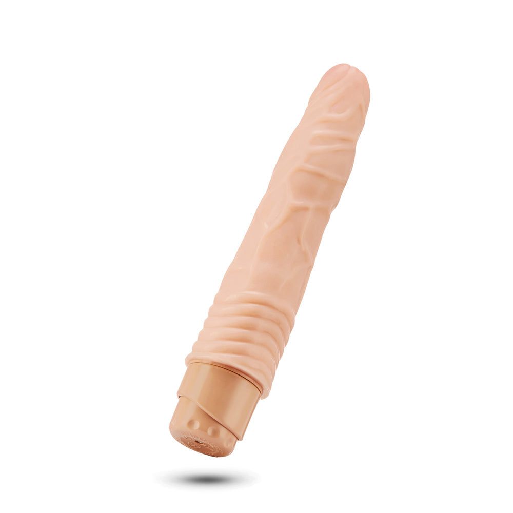 Dr. Skin Cock Vibe 2-Vanilla 9"
