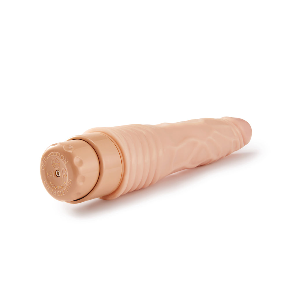 Dr. Skin Cock Vibe 2-Vanilla 9"