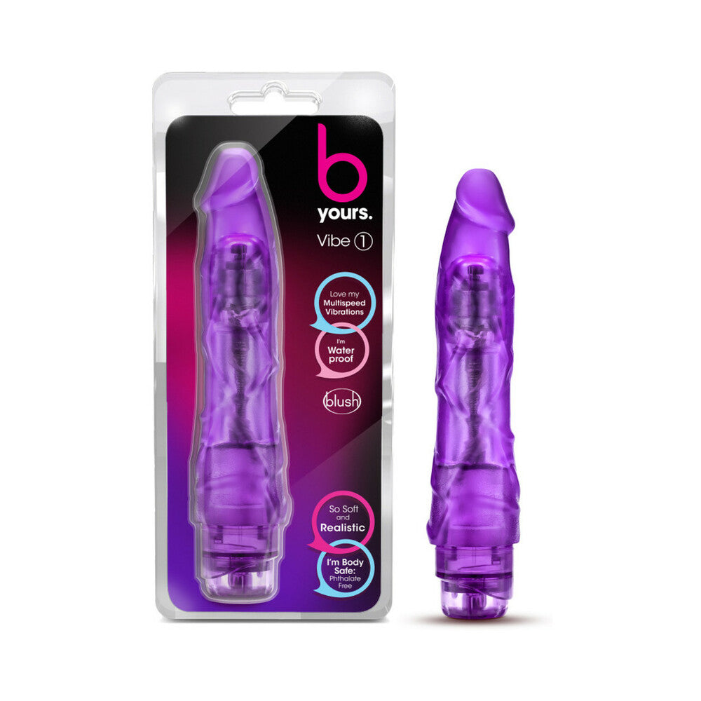 B Yours Vibe 1-Purple 9"