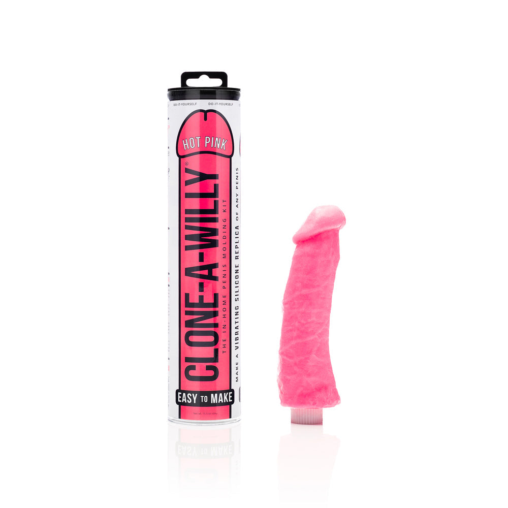 Clone-A-Willy Vibe Kit-Hot Pink
