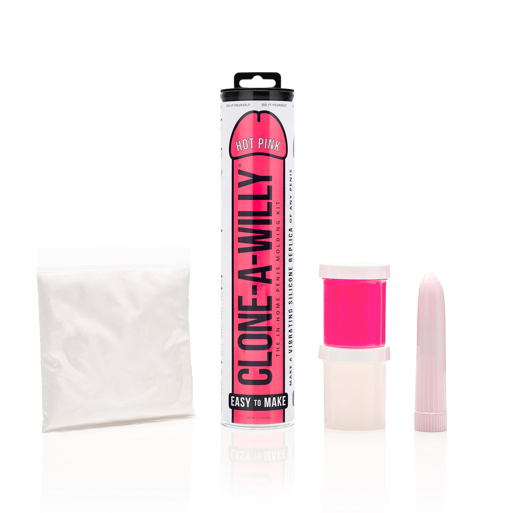 Clone-A-Willy Vibe Kit-Hot Pink
