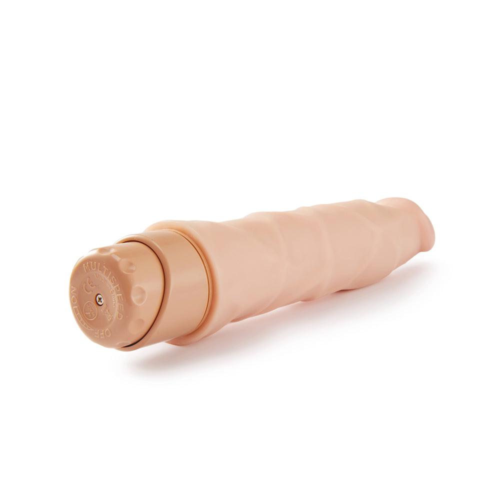 Dr. Skin Cock Vibe-Vanilla 9"