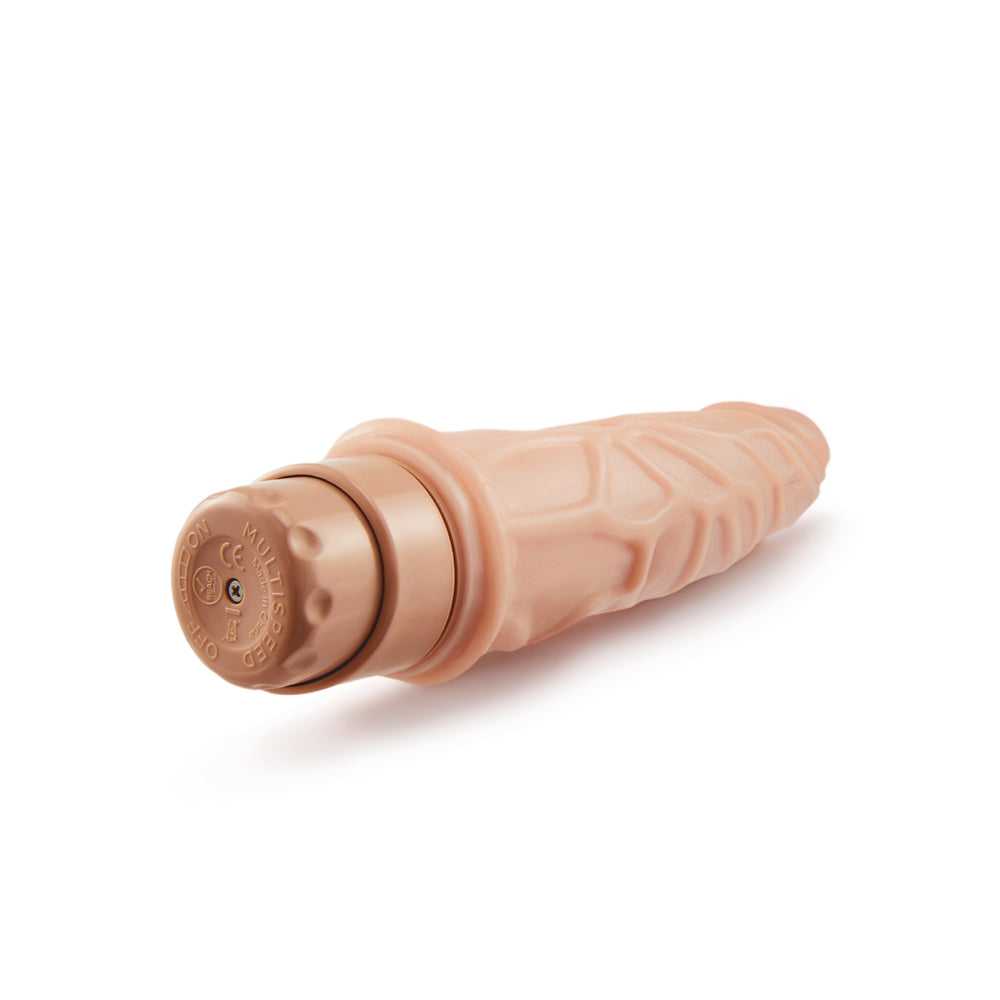 Dr. Skin Cock Vibe 3-Vanilla 7.25"