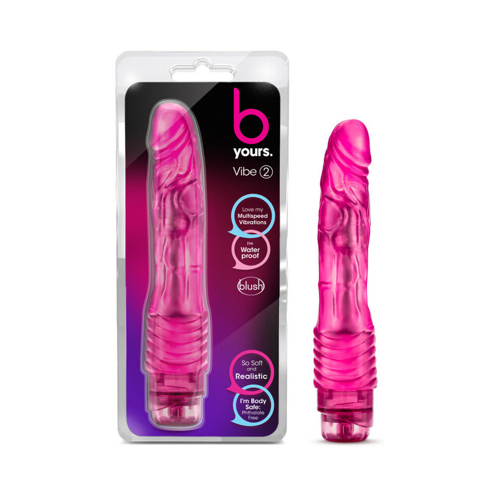 B Yours Vibe 2-Pink 9"