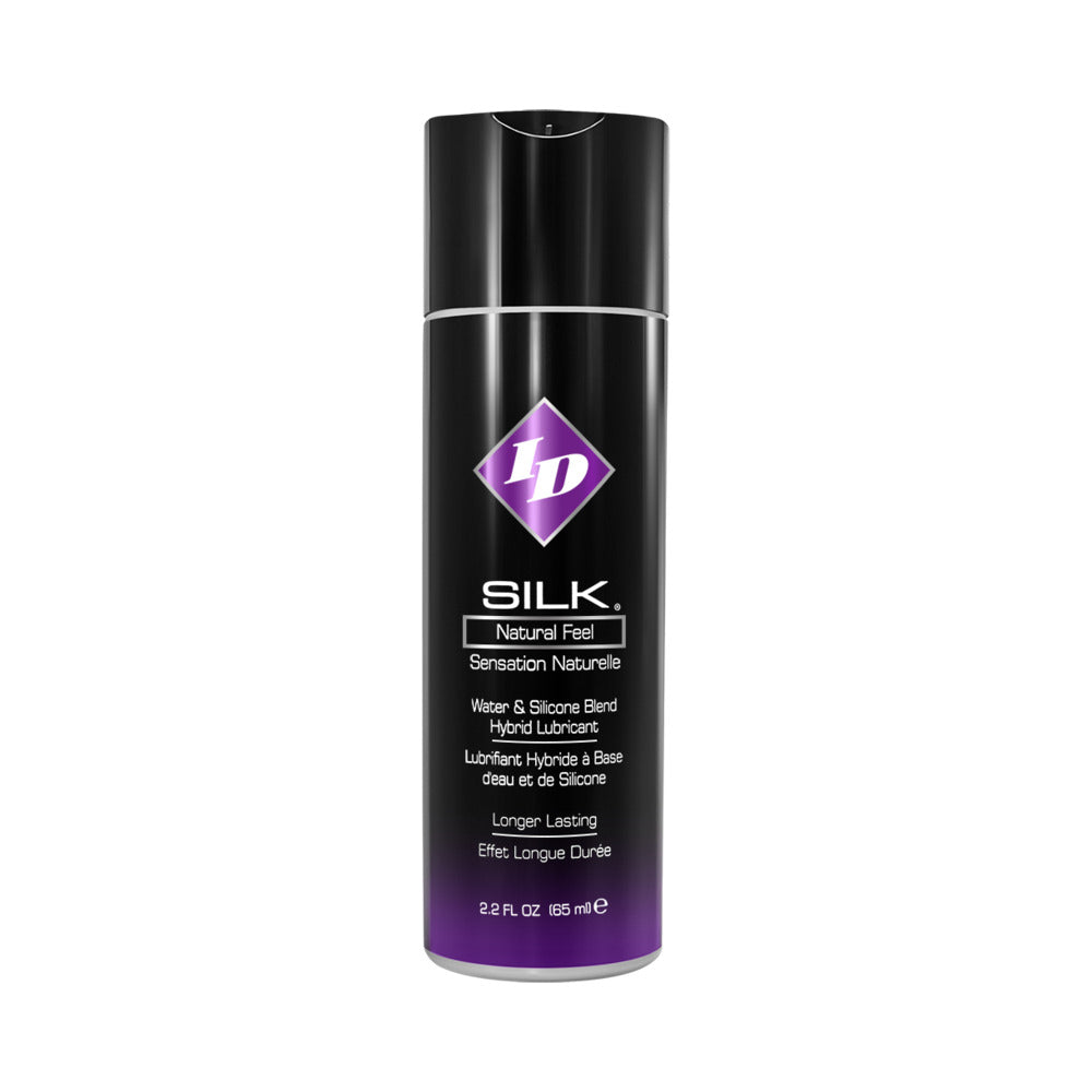 ID Silk Natural Feel Lubricant - 2.2 oz Flip Cap Bottle