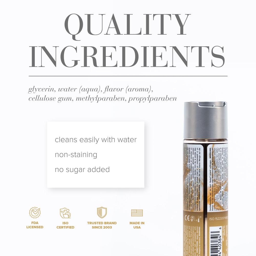 JO H2O - Vanilla Lubricant 4 oz
