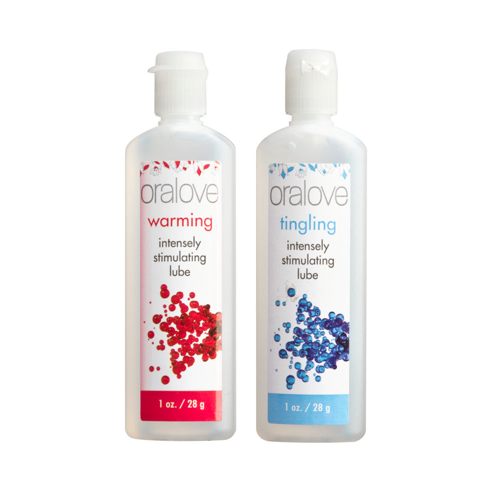 Oralove Dynamic Duo Lube-Warming & Tingling