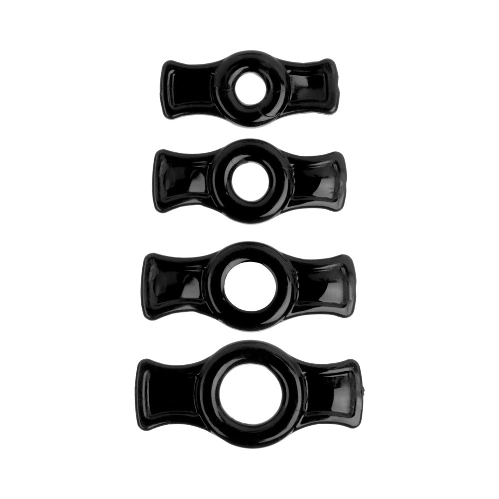 Titanmen Tools Cock Ring Set - Black