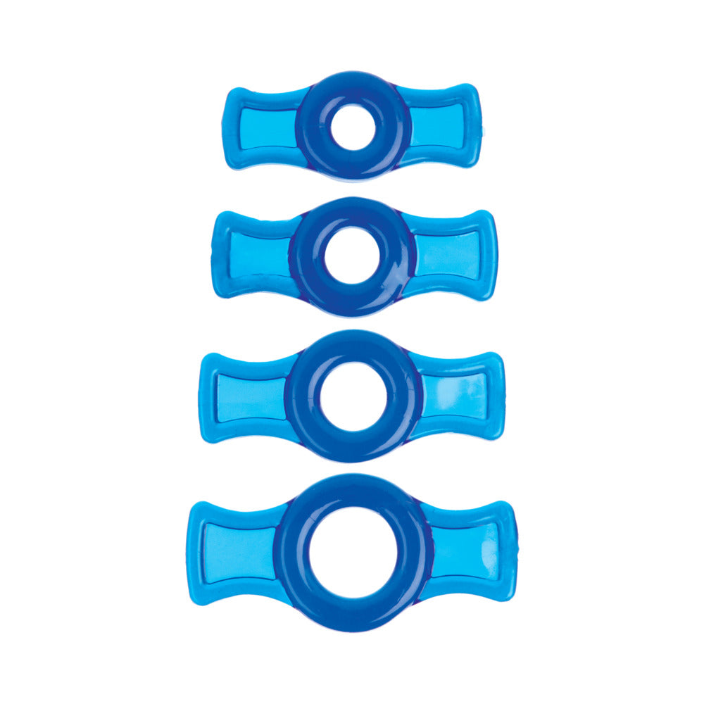 TitanMen Cock Ring Set-Blue