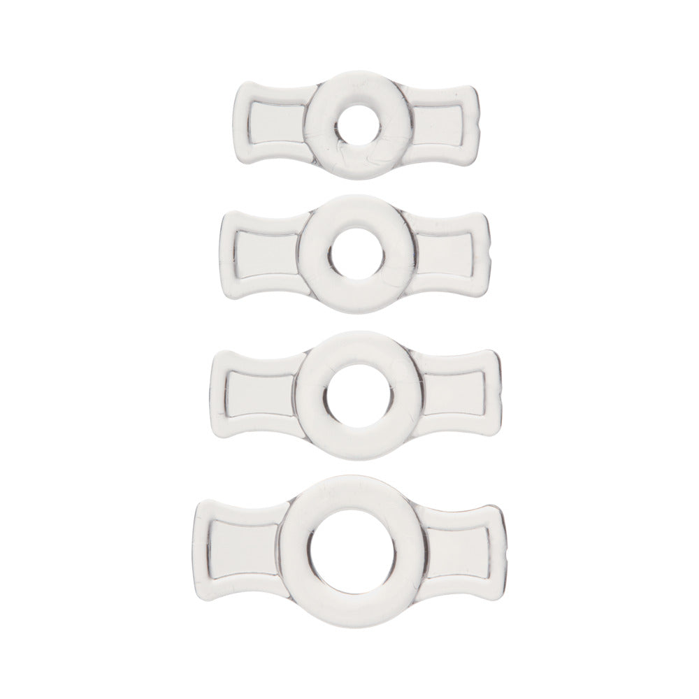 TitanMen Cock Ring Set-Clear
