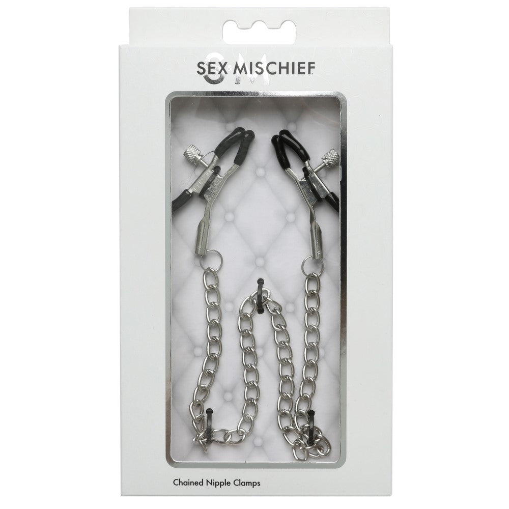 S&M Chained Nipple Clamps