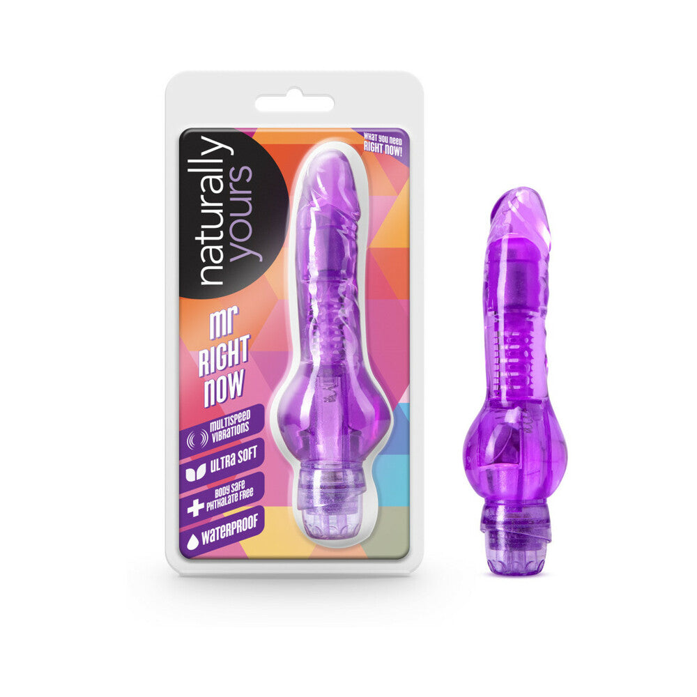 Naturally Yours Mr. Right Now-Purple 6.5"