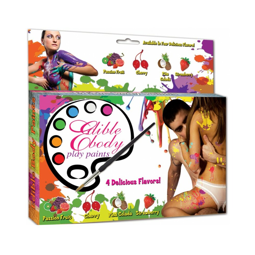 Edible Body Play Paints 4pk