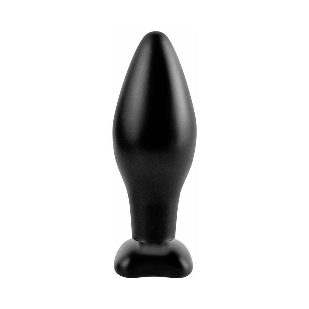 Anal Fantasy Collection Medium Silicone Plug - Black