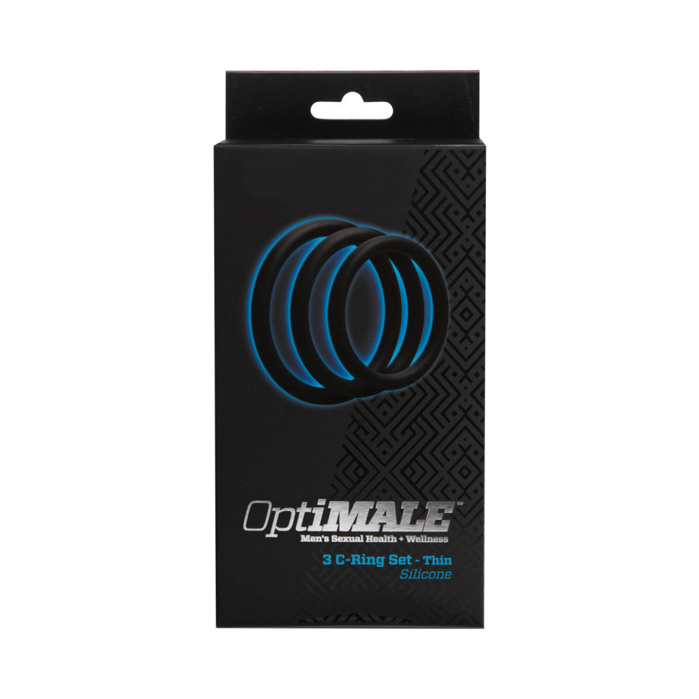 OptiMale C Ring Kit Thin - Black