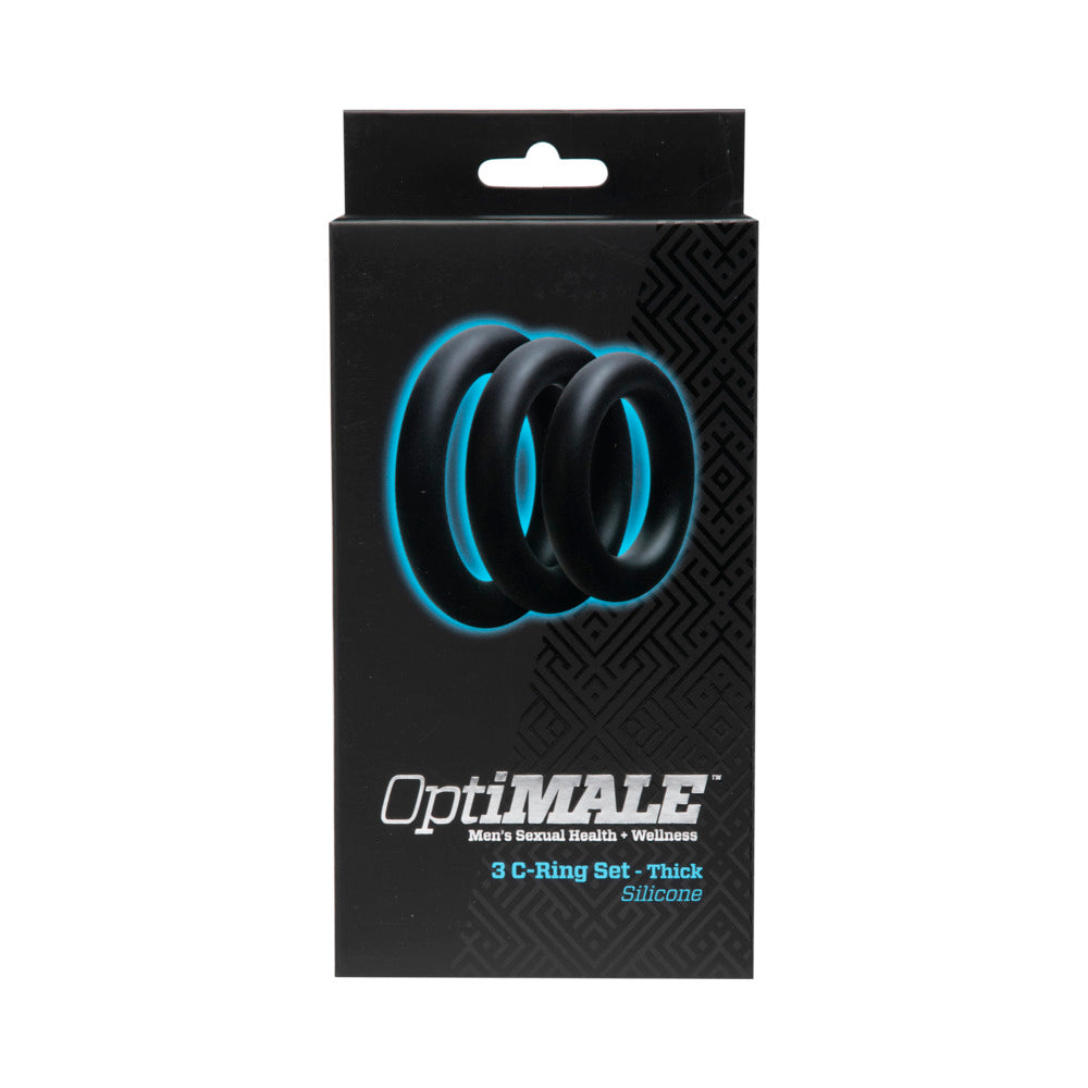 OptiMale C Ring Kit Thick - Black