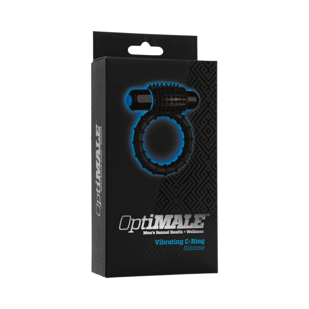 OptiMale Vibrating C Ring - Black