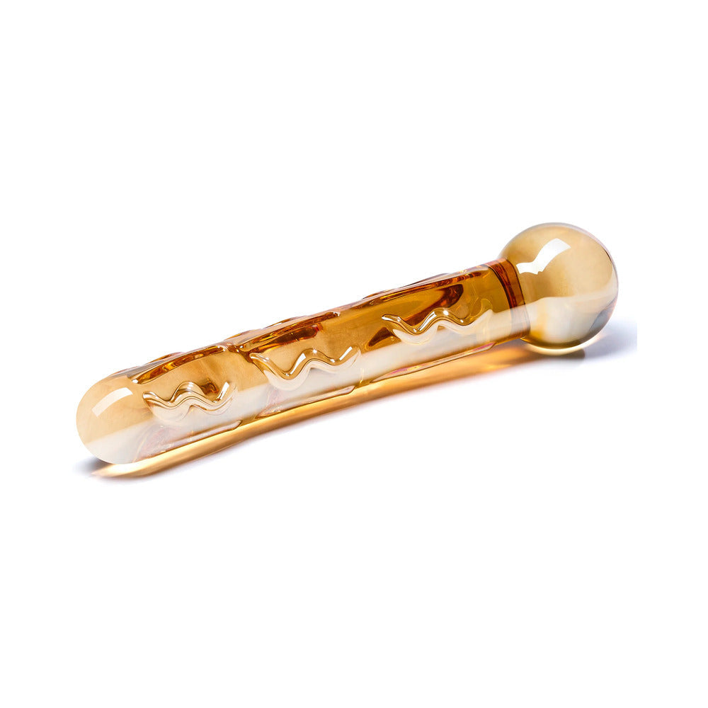 Glas Tickler Dildo - Orange