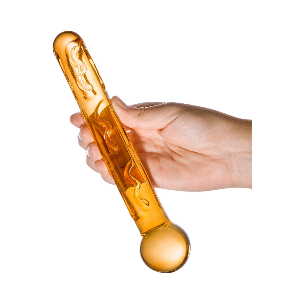 Glas Tickler Dildo - Orange