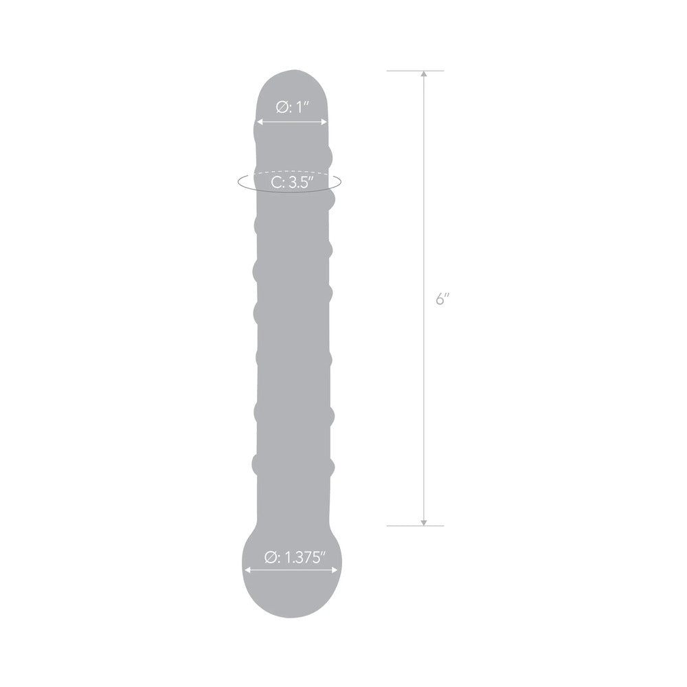 Glas Callisto Glass Dildo - Clear