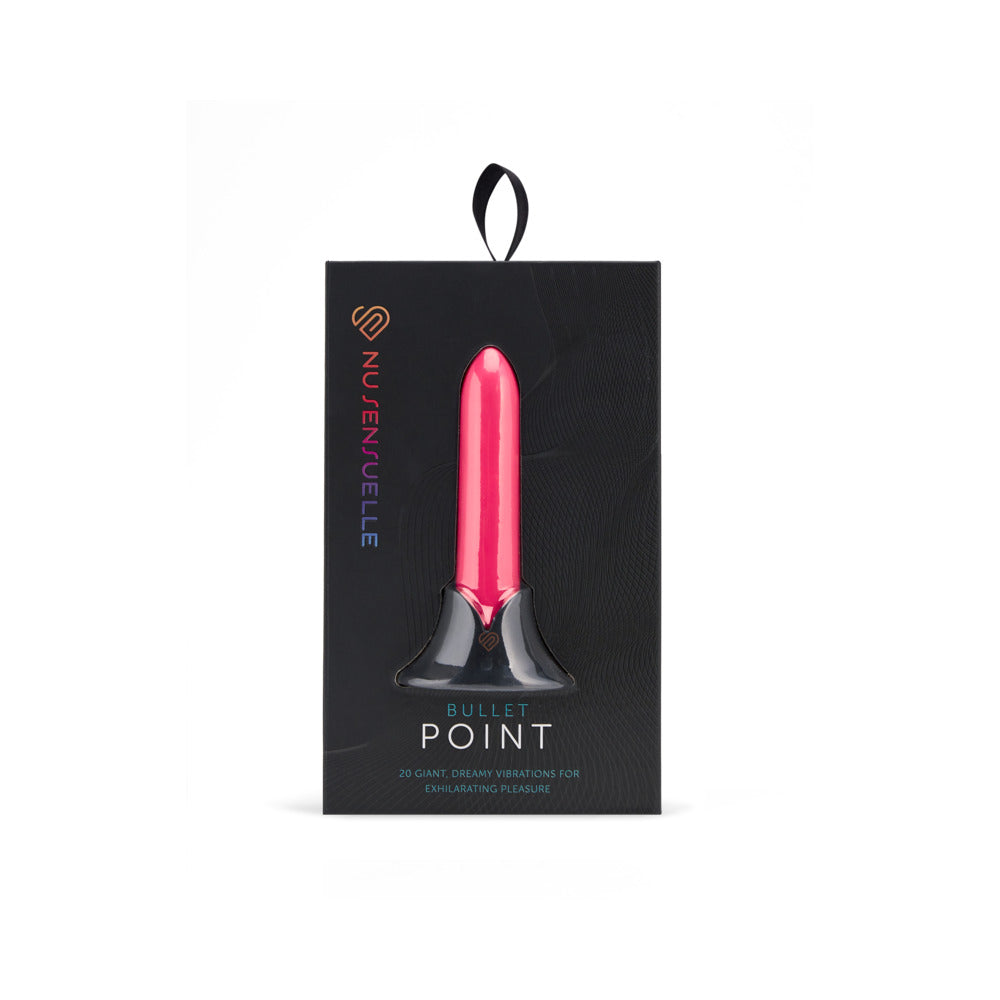 Nu Sensuelle Point Rechargeable Bullet-Pink