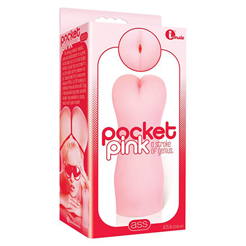 Icon Male Pocket Pink Mini Pussy Masturbator