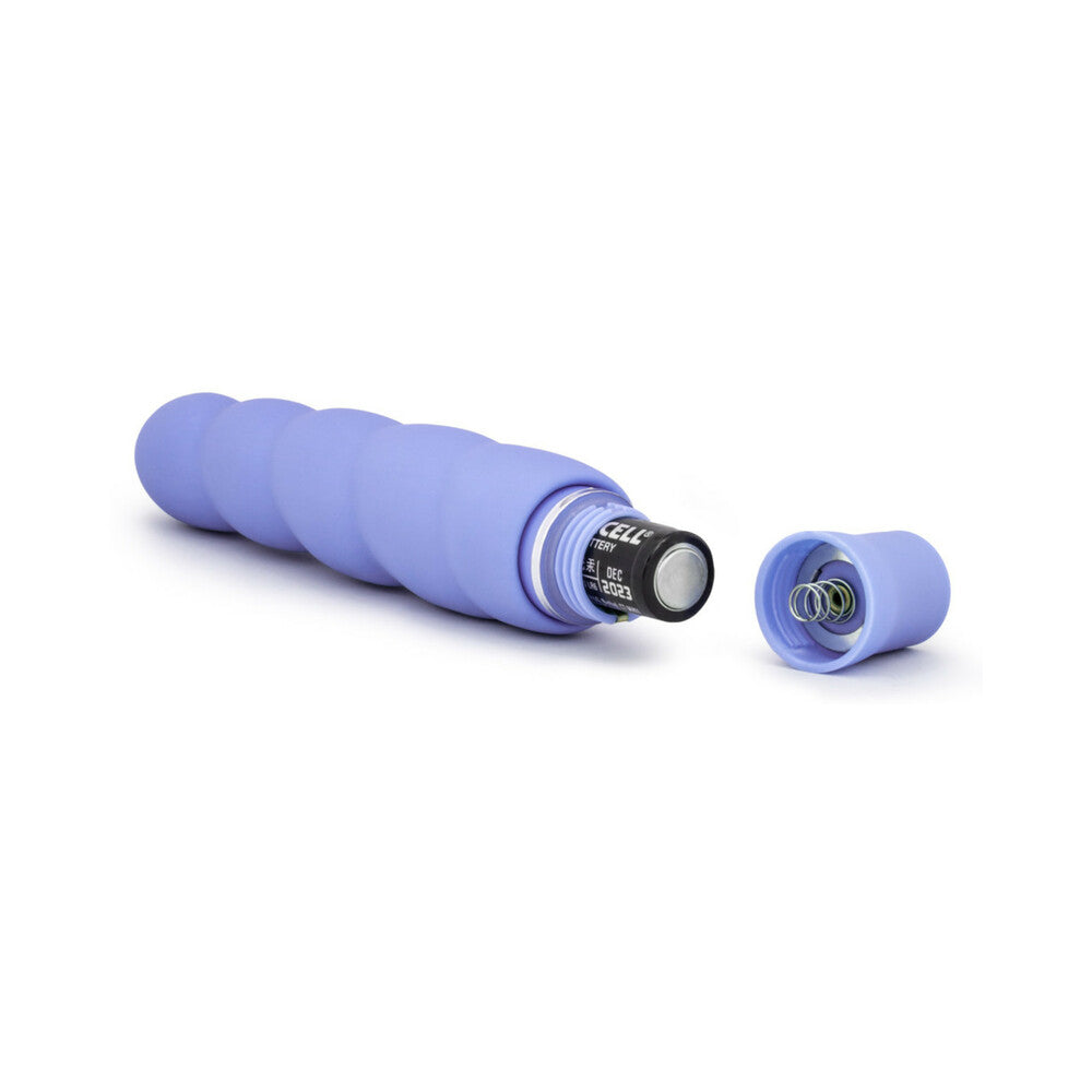 Blush Luxe Anastasia Silicone Vibrator - Periwinkle