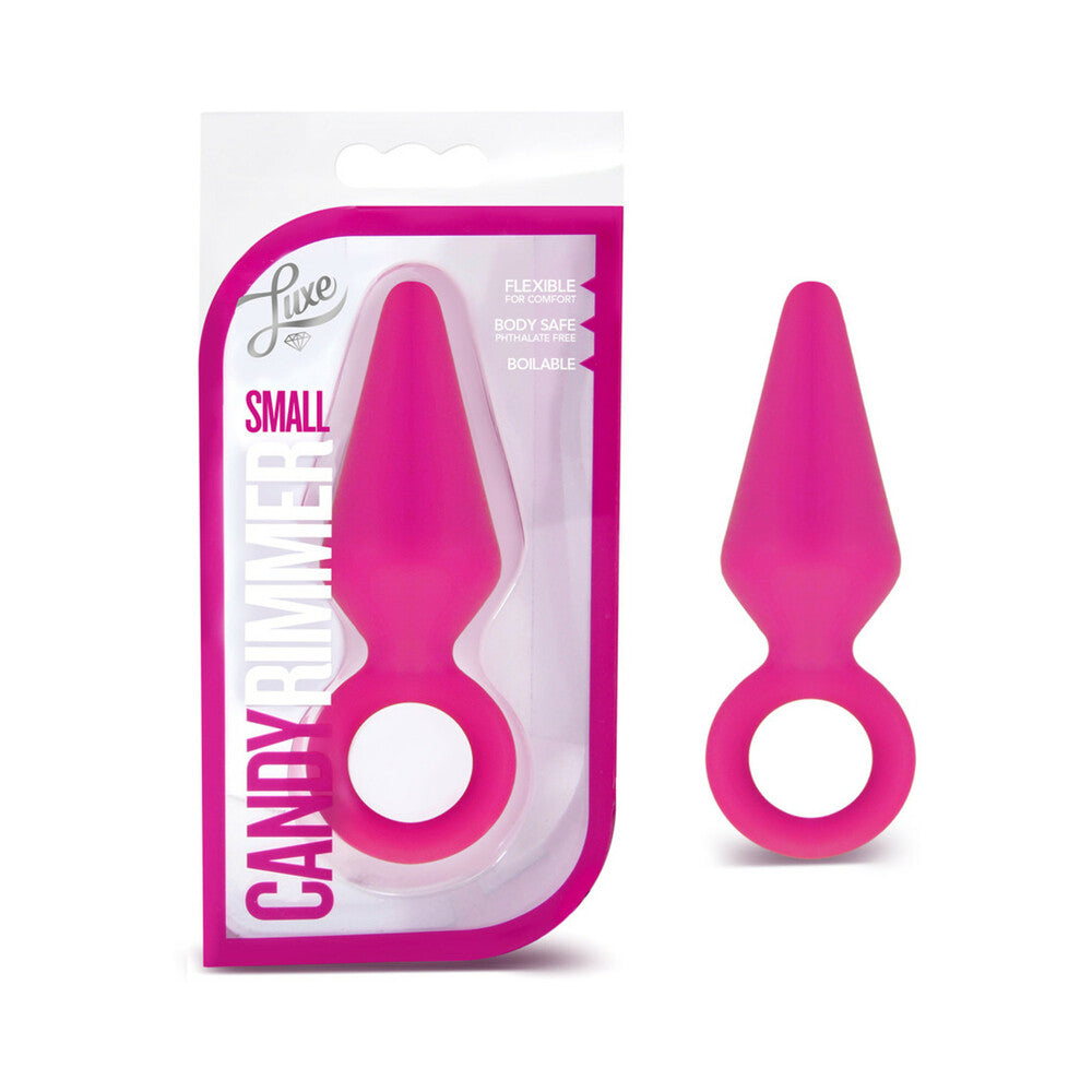 Blush Luxe Candy Rimmer Plug Small - Fuchsia