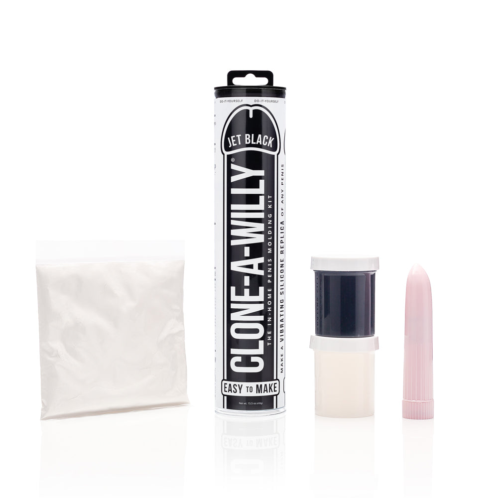 Clone-A-Willy Vibe Kit-Jet Black