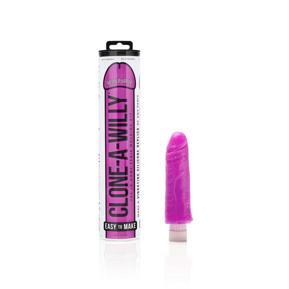 Clone-A-Willy Vibe Kit-Neon Purple