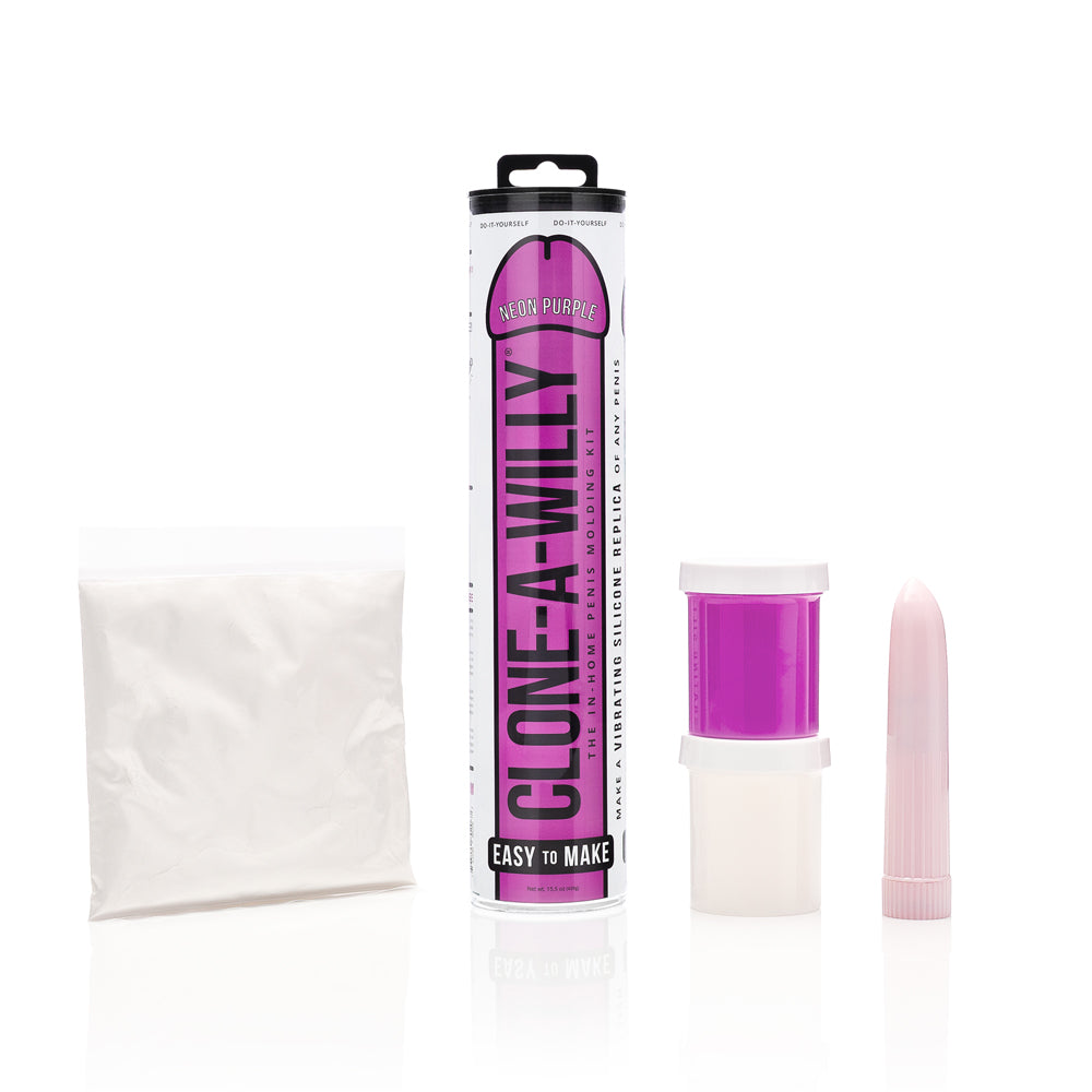 Clone-A-Willy Vibe Kit-Neon Purple