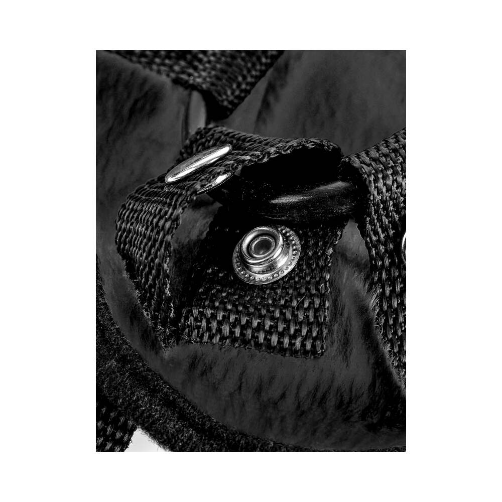 Fetish Fantasy Series Vibrating Plush Harness - Black