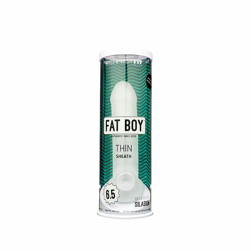 Perfect Fit Fat Boy Thin 6.5" - Clear
