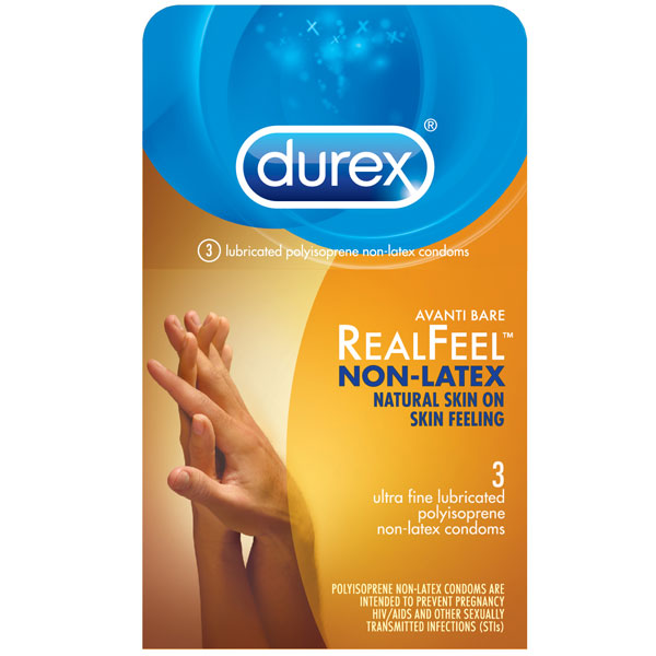 Durex Avanti Real Feel Non Latex Condoms - Pack of 3