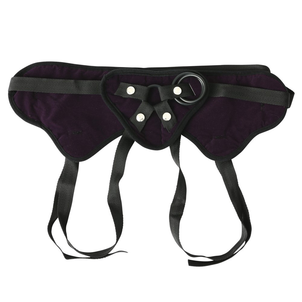 Plus Size Beginners Strap On Harness - Purple