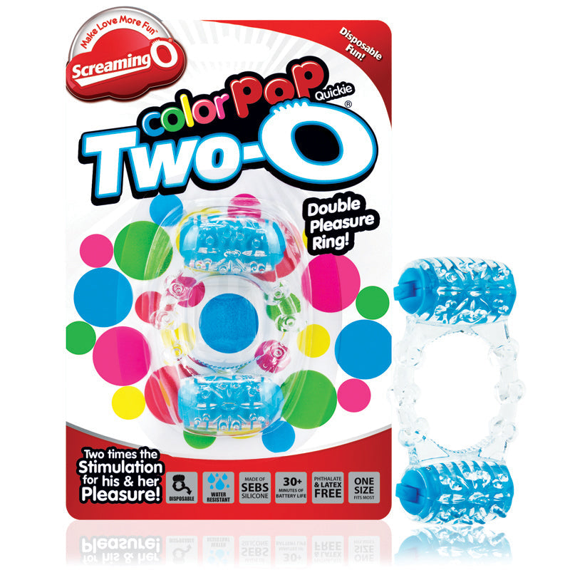 Screaming O ColorPoP Quickie Two-O-Blue