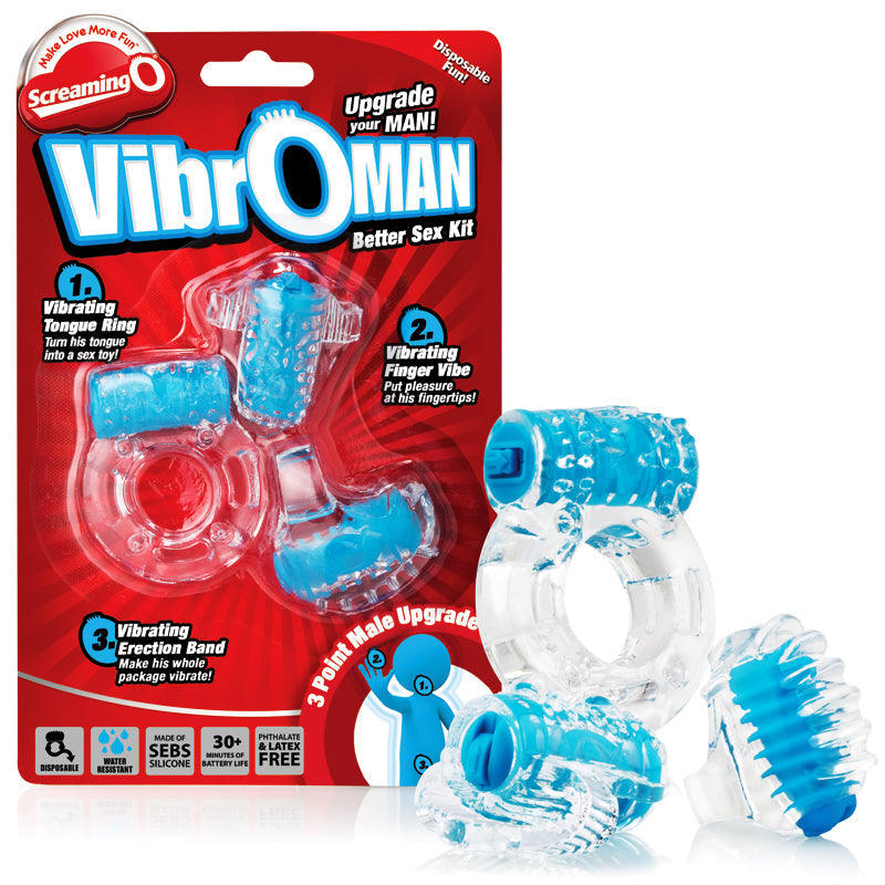 Screaming O VibrOMan-Blue